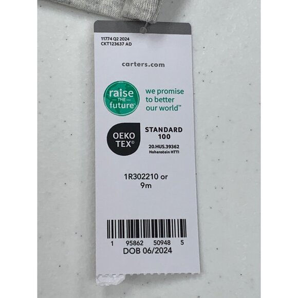 Carters Baby 2-Piece My First Halloween Bodysuit & Pants Set 9M Cotton Blend - Picture 3 of 6